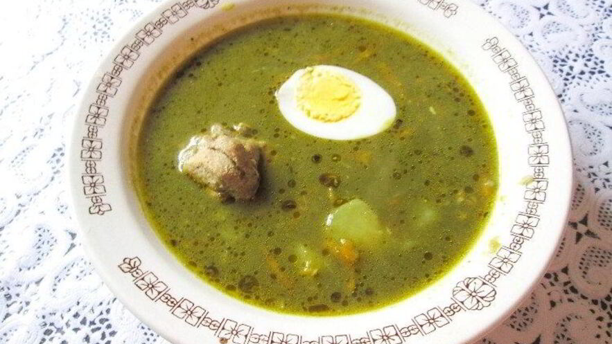 Рецепт борща из щавеля консервированного