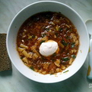 Рецепт Борща из цветной капусты