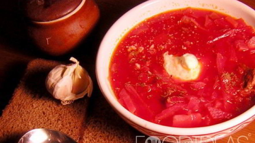 Рецепт борща классического