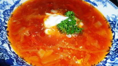 Рецепт Борща Московского