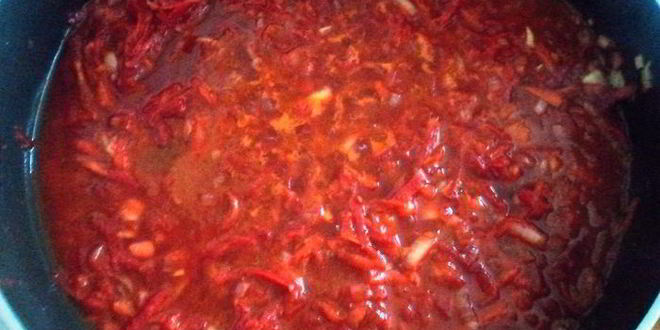 Рецепт борща московского