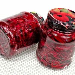 Рецепт Борща на зиму с капустой и свеклой