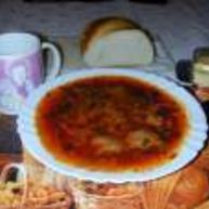 Рецепт Борща с белыми грибами и пампушками