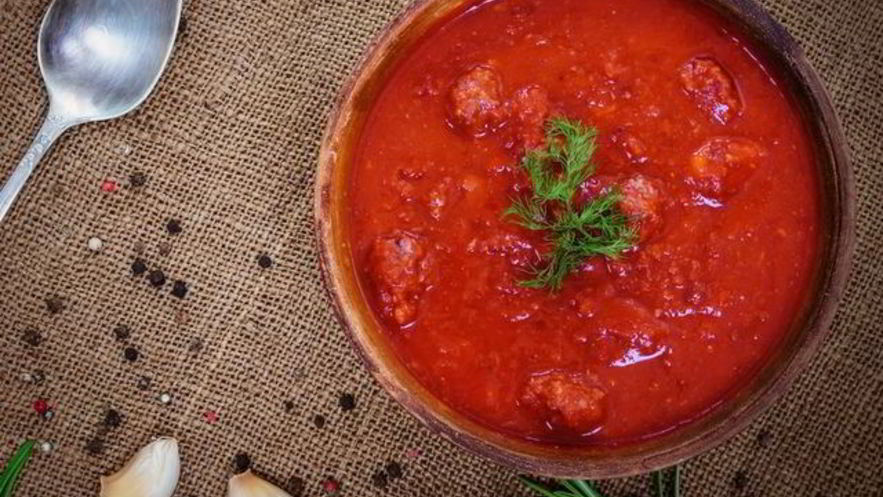 Рецепт борща с фрикадельками