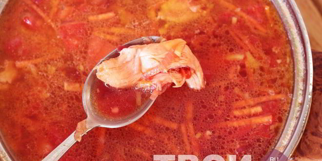 Рецепт борща с курицей