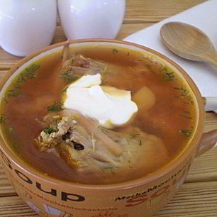 Рецепт Борща с уткой