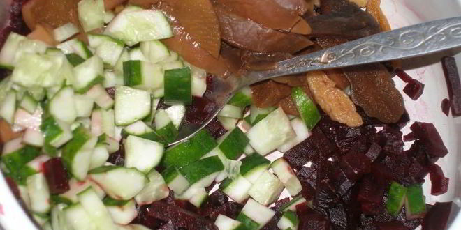 Рецепт борща селянского холодного