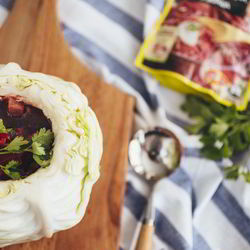 Рецепт Борща в капусте