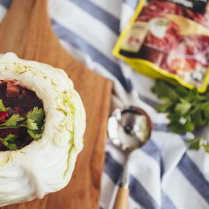 Рецепт Борща в капусте