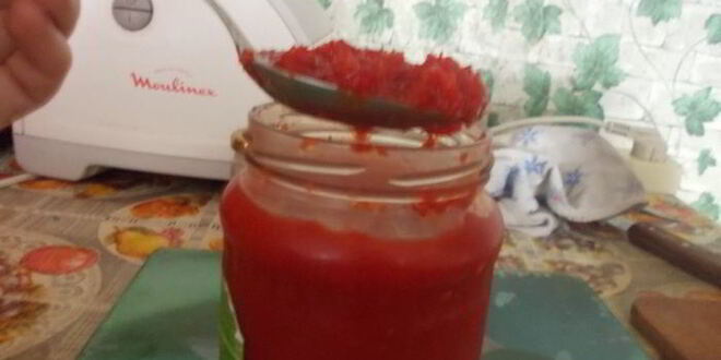 Рецепт борща, заправленного старым салом и чесноком