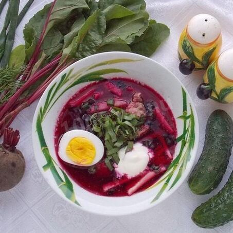 Рецепт Холодного борща классического