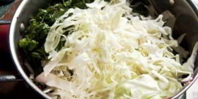 Рецепт овощного борща