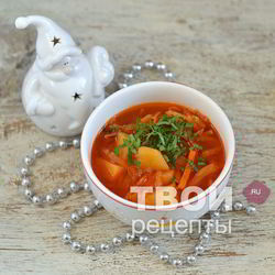 Рецепт Постного борща