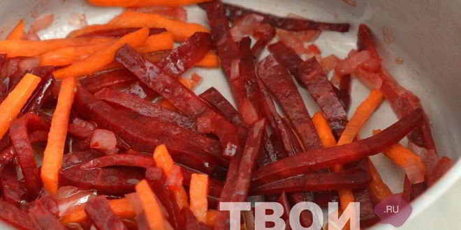 Рецепт постного борща