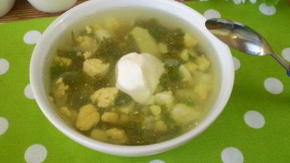 Рецепт Постного зеленого борща