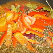 Рецепт Пряного борща из баранины