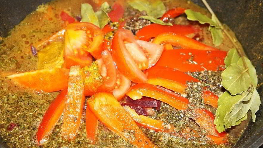 Рецепт пряного борща из баранины