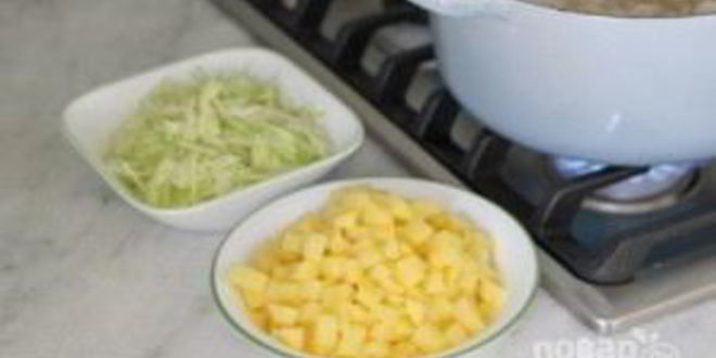 Рецепт веганского борща