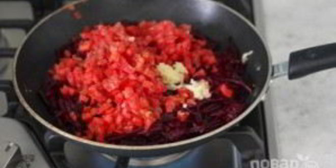 Рецепт веганского борща