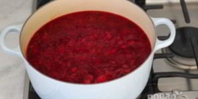 Рецепт веганского борща