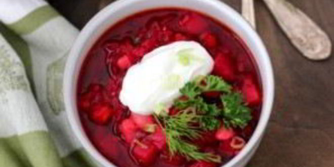 Рецепт веганского борща