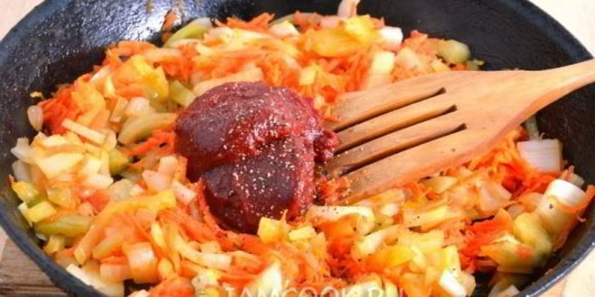 Рецепт вегетарианского борща