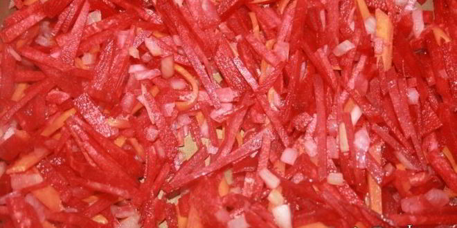 Рецепт вкуснейшего борща с мраморной говядиной