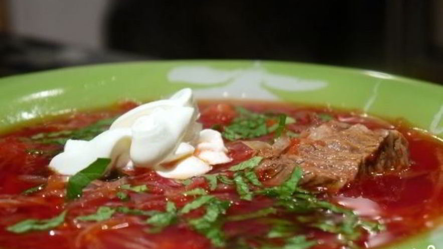 Рецепт вкусного борща с говядиной
