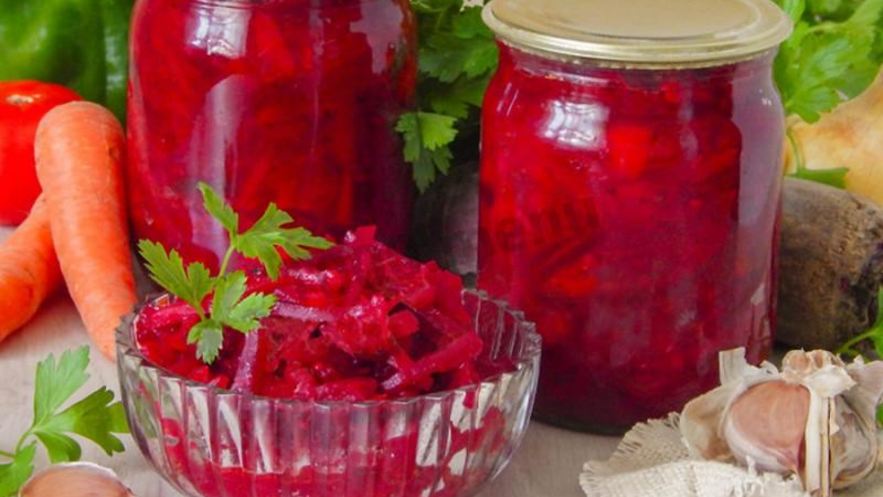 Рецепт заправки для борща на зиму без капусты