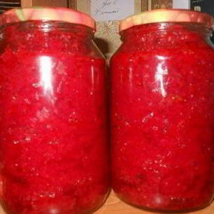 Рецепт Заправки для борща на зиму без уксуса