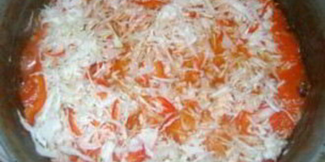 Рецепт заправки для борща на зиму с капустой