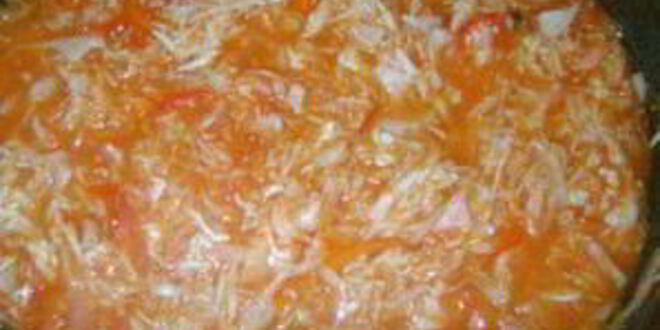 Рецепт заправки для борща на зиму с капустой