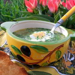 Рецепт Зеленого борща на новый лад