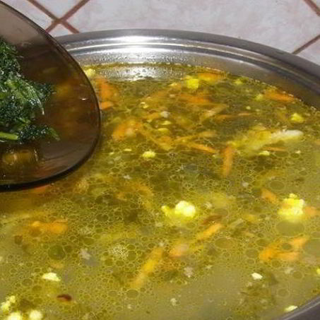 Рецепт Зеленого борща на сыворотке