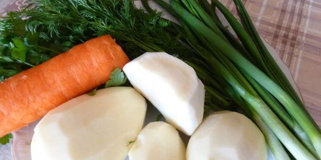 Рецепт зеленого борща