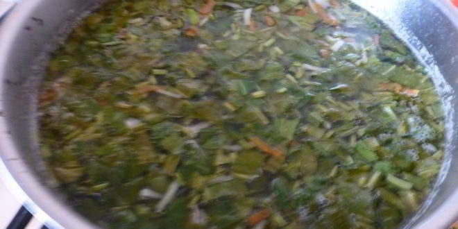 Рецепт зеленого борща