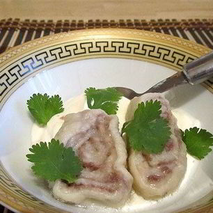 Рецепт Бульона из баранины с галушками