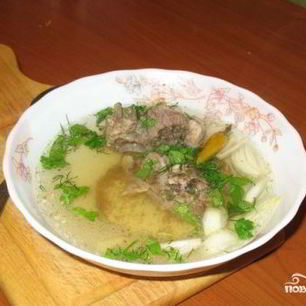 Рецепт Бульона из баранины