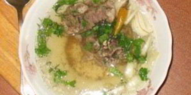 Рецепт бульона из баранины