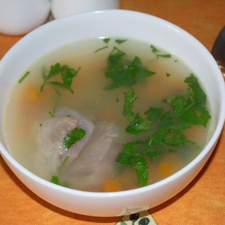 Рецепт Бульона из домашней курицы