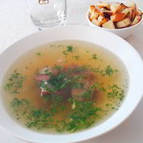 Бульон из говядины