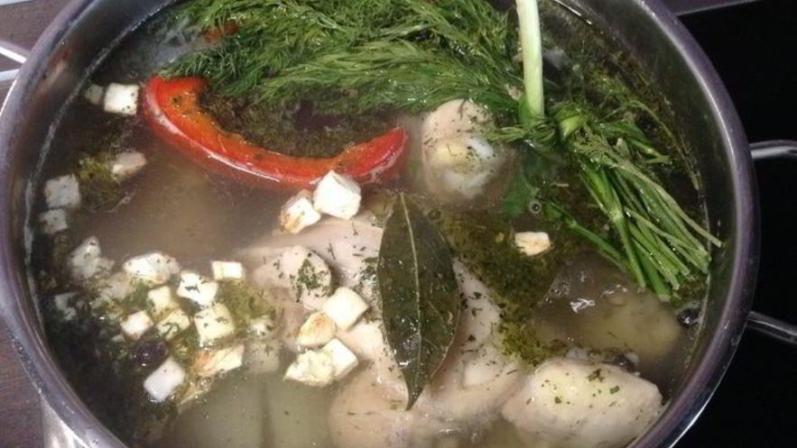 Рецепт бульона курльон