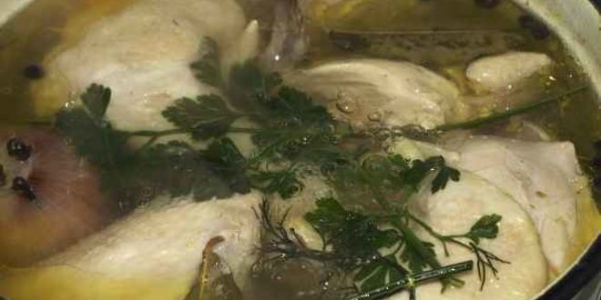 Рецепт бульона питьевого