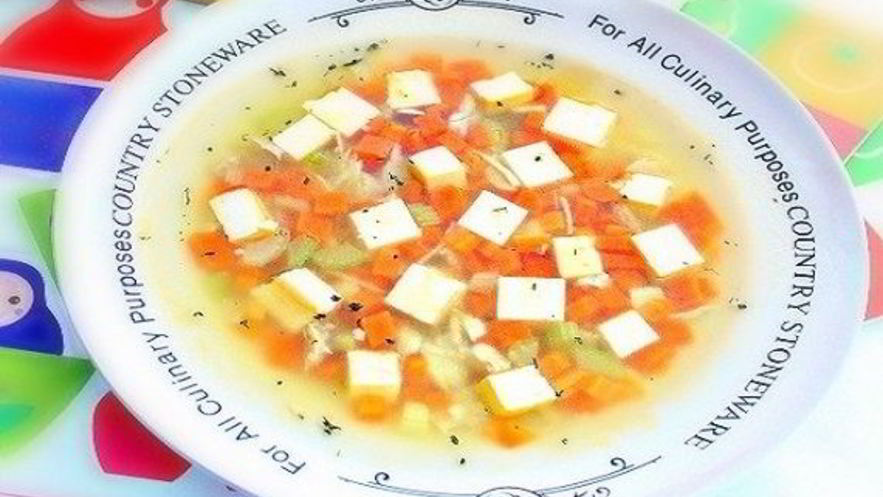 Рецепт бульона с омлетом