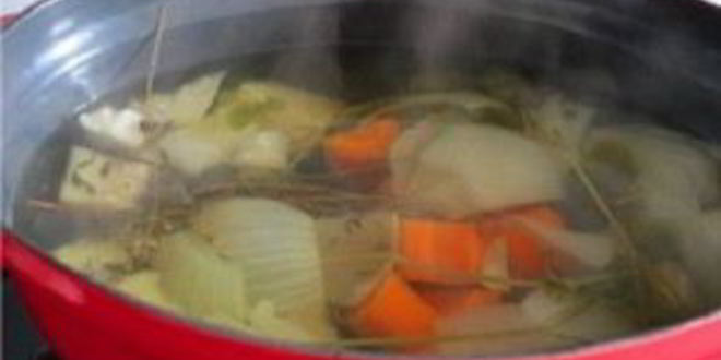 Рецепт бульона с омлетом