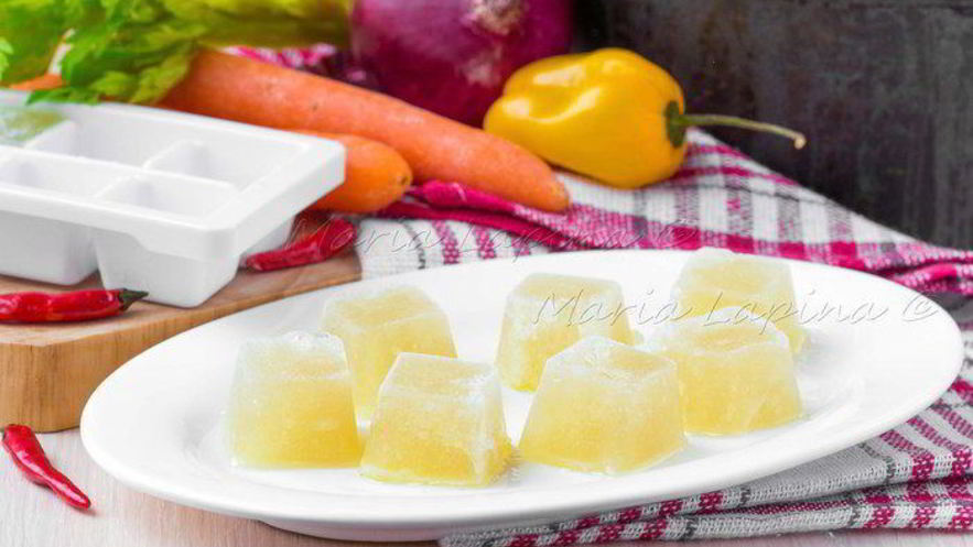 Рецепт домашнего бульонного кубика