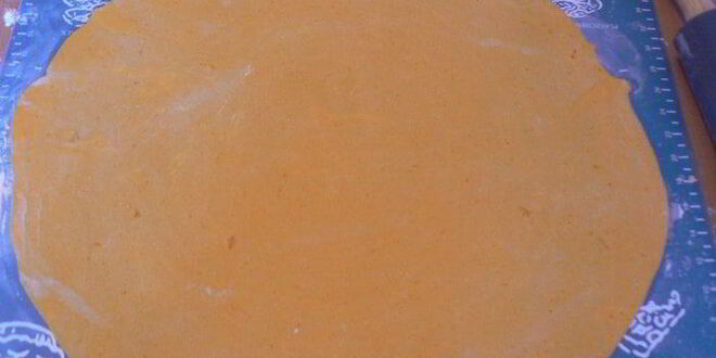 Рецепт домашней лапши из тыквы на курином бульоне