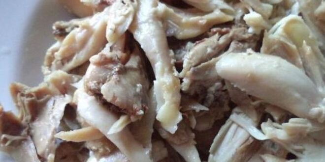 Рецепт грибного супа на курином бульоне