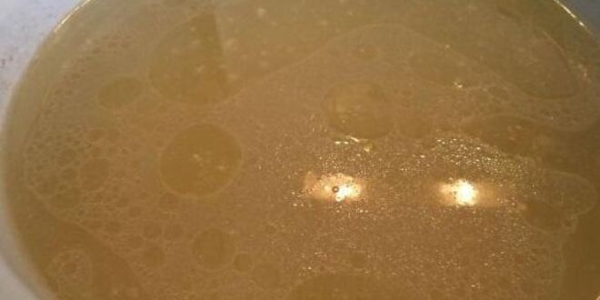 Рецепт грибного супа на курином бульоне