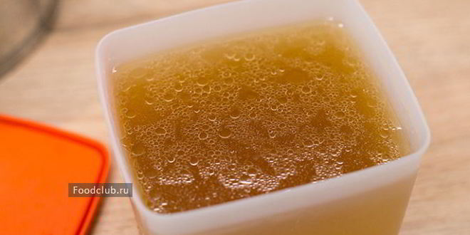 Рецепт красного бульона